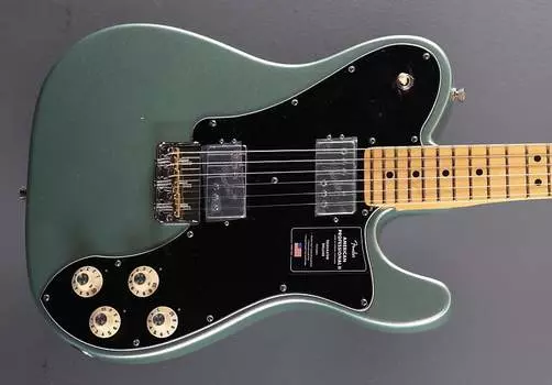American Professional II Telecaster Deluxe - Mystic Surf Green с кленом Fender American Professional II Telecaster Deluxe - w/Maple