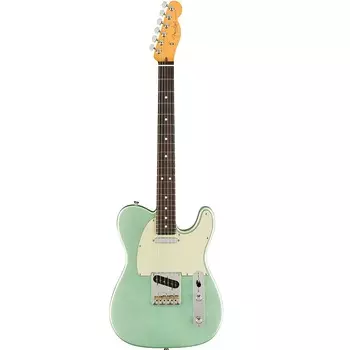 American Professional II Telecaster, с накладкой на гриф из палисандра, цвет Mystic Surf Green Fender 0113940718