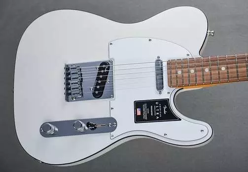 American Ultra Telecaster - Arctic Pearl с палисандровым деревом Fender American Ultra Telecaster – Arctic w/