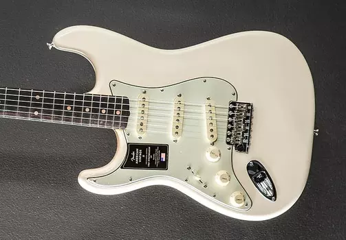American Vintage II Stratocaster 1961, левая рука, олимпийский белый Fender American II Stratocaster Left Hand -