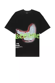 Американская классическая футболка оверсайз Civil Regime, черный