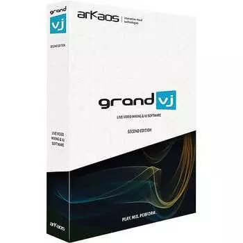 Американский диджей Grand VJ от Arkaos - программное обеспечение для восьмислойного видеомикшера VJ (версия 2.0) American DJ Grand VJ by Arkaos- Eight Layer Video Mix VJ Software (Version 2.0)