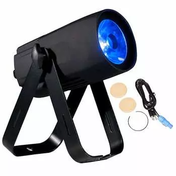 Американский диджей Sabre Spot RGBW Compact Pinspot American DJ American DJ Saber Spot RGBW Compact Pinspot