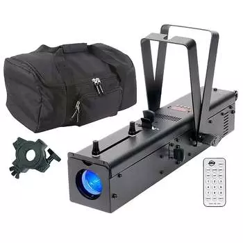 Американский DJ Ikon Profile High Output GOBO Projector с O-образным зажимом и футляром American DJ American DJ Ikon Profile High Output GOBO Projector with O-Clamp and Case