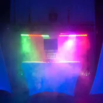 Американский DJ Mega Bar RGBA Светодиодный светильник для мытья стен на сцене American DJ American DJ Mega Bar RGBA LED Stage Wall Wash Strip Lighting Fixture