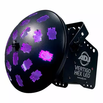Американский DJ Vertigo HEX LED 12W Party Club Effect Светильник American DJ American DJ Vertigo HEX LED 12W Party Club Effect Lighting Fixture
