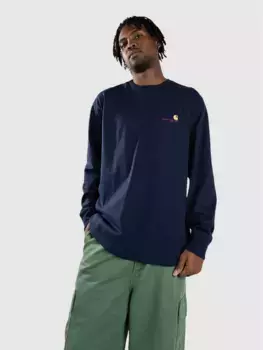 Американский сценарий, длинный рукав Carhartt Wip, синий