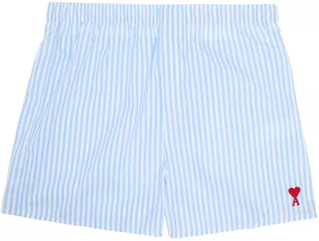 AMI Alexandre Mattiussi Синие и белые боксеры Ami de C?ur