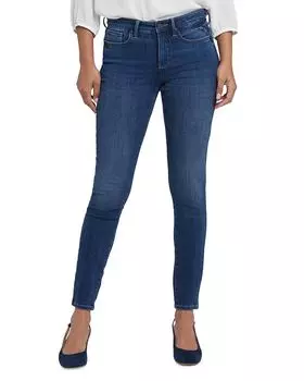 Ami High Rise Skinny Jeans – Джинсы скинни с высокой посадкой Ami NYDJ, синий