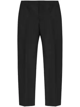 AMI Paris брюки прямого кроя, черный