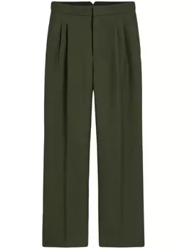 AMI Paris брюки свободного кроя, зеленый