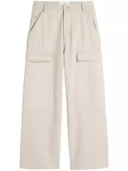 AMI Paris джинсы Worker свободного кроя, серый