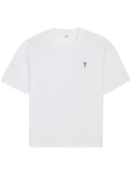 AMI Paris футболка из хлопка Ami De Coeur, белый