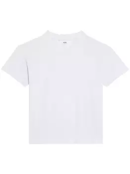 AMI Paris футболка из органического хлопка, белый