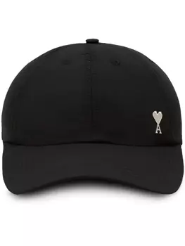 AMI Paris кепка с монограммой Ami de Coeur, черный