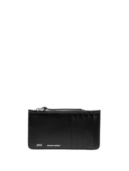 AMI Paris кошелек с логотипом, черный