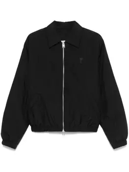 AMI Paris Куртка на молнии Ami de Coeur, черный