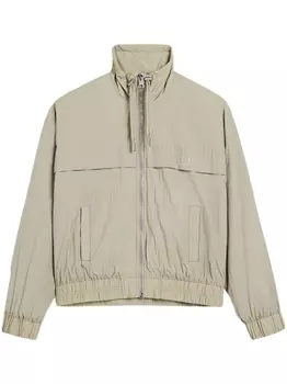 AMI Paris легкая куртка с кулиской, нейтральный цвет