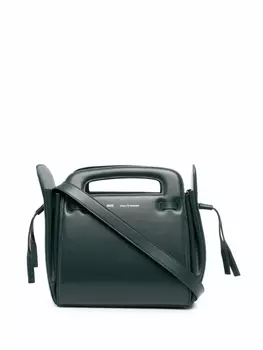 AMI Paris маленькая сумка-тоут Accordon, зеленый