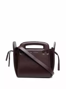 AMI Paris маленькая сумка-тоут Accordon, красный