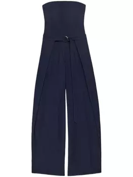 AMI Paris многослойный комбинезон без бретелей, синий