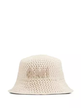 AMI Paris панама с логотипом, нейтральный