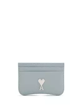 AMI Paris paris Paris кожаный футляр для карт, синий
