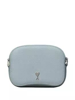 AMI Paris париж Париж кожаная сумка через плечо, синий