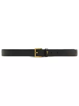 AMI Paris париж Париж кожаный ремень, черный