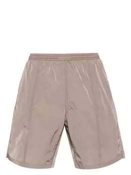 AMI Paris плавки-шорты со вставками, коричневый