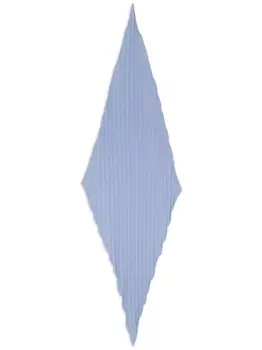 AMI Paris плиссированный шарф, синий