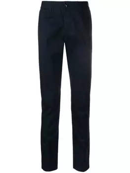 AMI Paris прямые брюки, синий