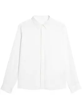 AMI Paris рубашка с длинными рукавами, белый