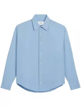 AMI Paris рубашка с длинными рукавами, синий