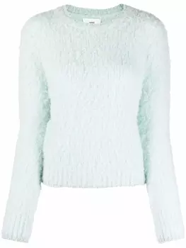 AMI Paris шерстяной джемпер, зеленый