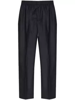 AMI Paris шерстяные брюки, синий