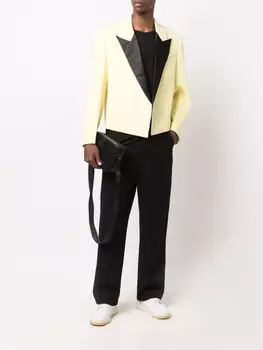 AMI Paris широкие джинсы, черный