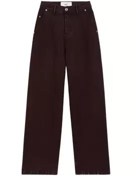 AMI Paris широкие джинсы, фиолетовый