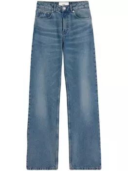 AMI Paris широкие джинсы, синий