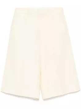 AMI Paris шорты строгого кроя, желтый