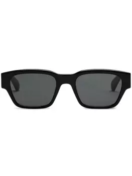 AMI Paris солнцезащитные очки в квадратной оправе, черный