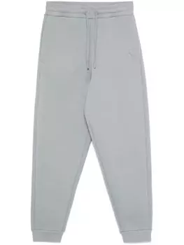 AMI Paris спортивные брюки с монограммой Ami de Coeur, синий