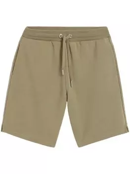 AMI Paris спортивные шорты с монограммой Ami de Coeur, зеленый