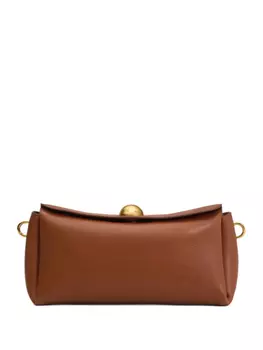 AMI Paris сумка на плечо Carrousel, коричневый