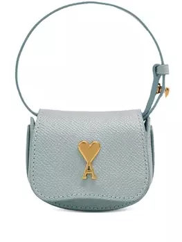 AMI Paris сумка-тоут Nano Pouch, синий