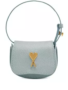 AMI Paris сумка-тоут Nano Pouch, синий