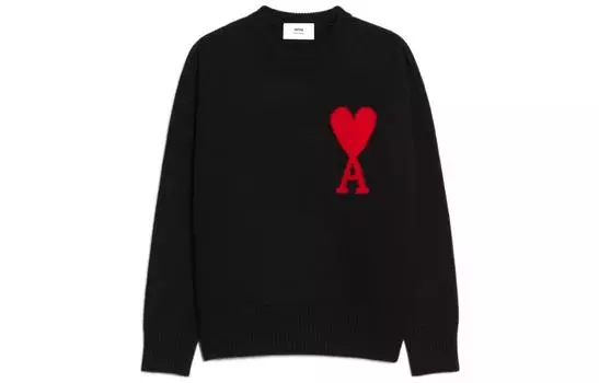 Ami Paris Свитер унисекс, черный