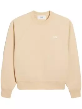 AMI Paris толстовка Ami Alexandre Mattiussi, нейтральный цвет