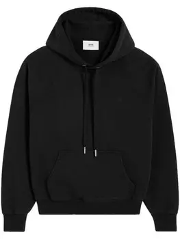 AMI Paris толстовка с капюшоном Ami de Coeur, черный