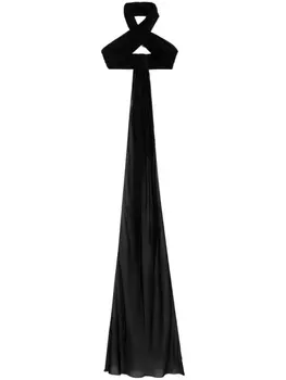 AMI Paris укороченный топ, черный